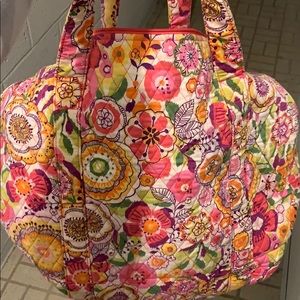 Large Vera Bradley duffle bag